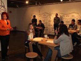 Taller didáctico: 'De gaudí a picasso', ivam, Valencia