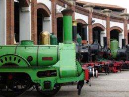 Museu del ferrocarril, vilanova i la geltrú (Barcelona)