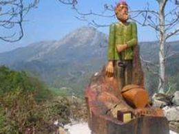 El camín encantáu, valle de ardisana (asturias)