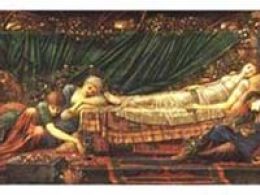 'La bella durmiente. pintura victoriana del museo de arte de ponce', museo del prado, Madrid