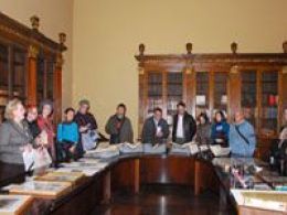 Jornada de puertas abiertas, biblioteca nacional, Madrid
