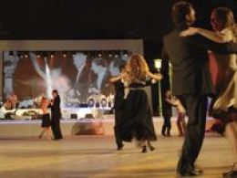 '¿Bailamos?', jardines de Sabatini, Madrid