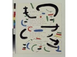 'Miró - dupin. arte y poesía', fundación joan miró, Barcelona