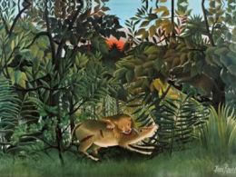 'Henri rousseau', museo guggenheim Bilbao