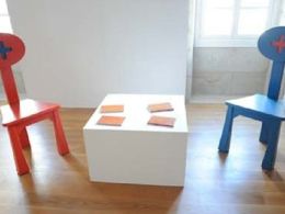 'Volando hacia la tierra', museo de arte contemporáneo de Vigo