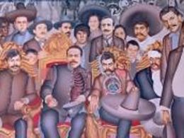 'Zapata en Morelos', museo nacional de historia Castillo de Chapultepec, Ciudad de México