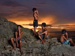 'Infancia. fotografías de isabel muñoz', Caixaforum Madrid