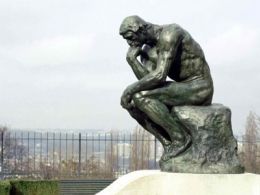 'Arte en la calle: auguste rodin', calle ancha, cádiz