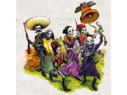 'Ofrenda de muertos 2010: 'Independencia y revolución', museo dolores olmedo, Ciudad de México