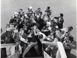 Café-tertulia de la exposición 'Federico fellini. el circo de las ilusiones'. Caixaforum palma