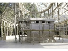 'Continuará'. palacio de cristal, Madrid