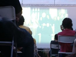 Cine en la terraza. 'Veranoir a la sombra de marlowe', la casa encendida, Madrid