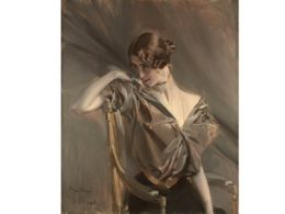 Café-tertulia de la exposición 'Retratos de la belle époque'. Caixaforum Barcelona