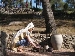 'Fin de semana con los Iberos'. La bastida de les Alcusses. Moixent (Valencia)