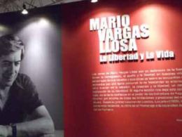 'Mario vargas llosa. la libertad y la vida'. sala de exposiciones 'El águila', Madrid