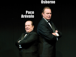 Bertín osborne y paco arévalo, 'mellizos' en Barcelona