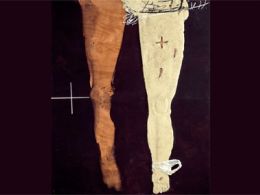 Antoni tàpies. cabeza brazos piernas cuerpo