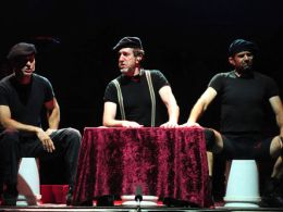 Mayumana presenta 'racconto' en el teatro arriga de Bilbao
