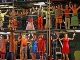 Zarzuela: noche en la verbena de la paloma, en Madrid