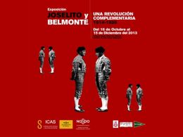 Exposición joselito y belmonte. una revolución complementaria´