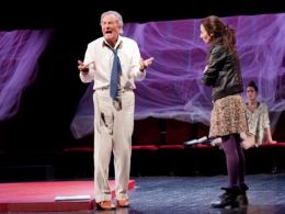 Arturo fernández llega a Madrid con 'ensayando don juan'
