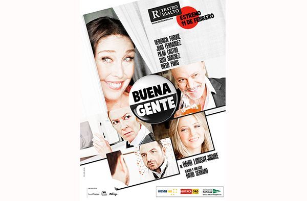 Verónica Forqué protagoniza 'Buena gente' en Madrid