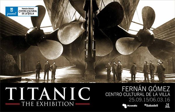 La muestra 'Titanic, The exhibition' atraca en Madrid