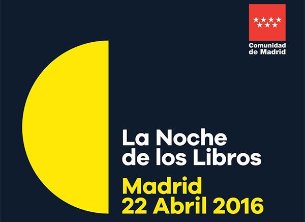 El 22 de abril se celebra la 'Noche de los libros 2016'