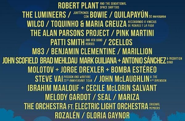 Patti Smith, Robert Plant y The Lumineers, en las Noches del Botánico