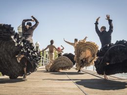 José Mercé, Estrella Morente y Tomatito, en la Bienal de Flamenco de Sevilla