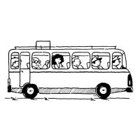 Colorear un autobús