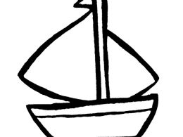 Colorear un barco de vela