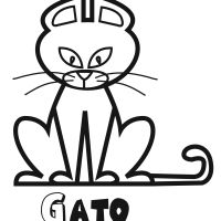 Colorear un gato