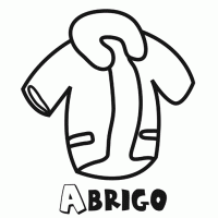 Colorear un abrigo