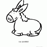 Colorear al burro