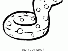 Colorear un flotador