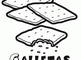 Colorear las galletas