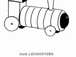 Colorear una locomotora