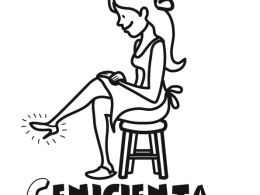 Colorear a la cenicienta