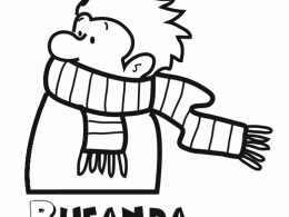 Colorear la bufanda