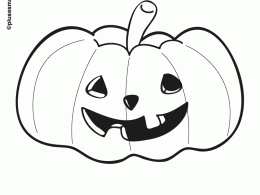 Colorear una calabaza de halloween