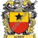 Escudo del apellido Acken