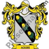 Escudo del apellido Ackers