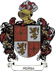Escudo del apellido Ablitas