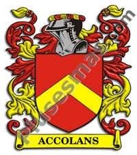 Escudo del apellido Accolans