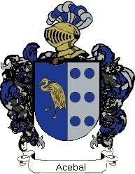 Escudo del apellido Acebal