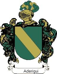 Escudo del apellido Aderigui