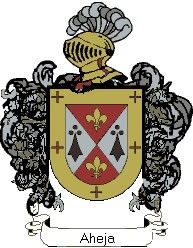 Escudo del apellido Aheja