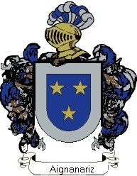 Escudo del apellido Aignanariz