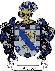 Escudo del apellido Alanzon